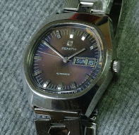 Zenith Surf 70's vintage day/date automatic